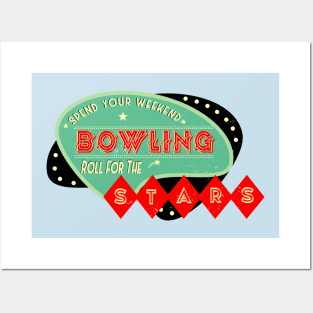 Spend Your Weekends Bowling Posters and Art